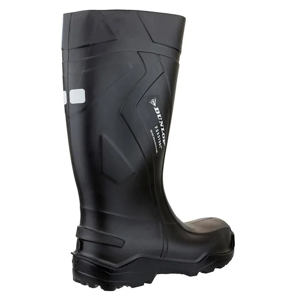 C762041 - Dunlop Purofort+ Full Safety Wellington, Mens Safety Boots Black 40 EUR