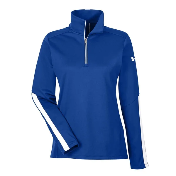 Under Armour Women's Qualifier 1/4 Zip Tee Graphite, M