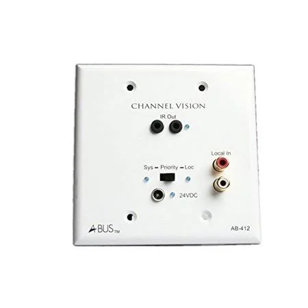 Channel Vision 2-Zone A-bus Distribution Module with Local Audio Input