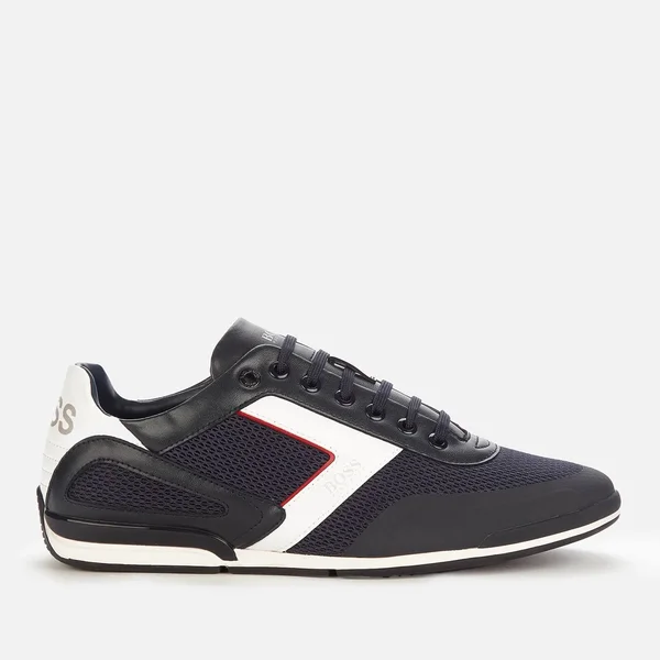 Boss Saturn Lowp Trainers Navy