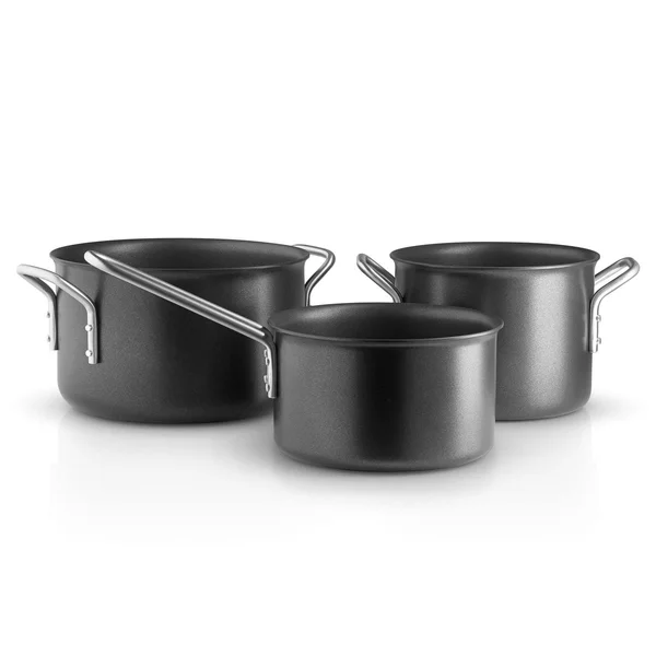 Eva Solo - Trio Pot Set 3 Pcs, Black