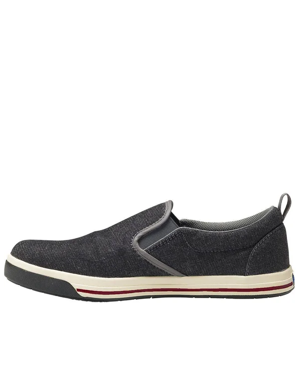 Nautilus Safety Footwear Women's N1435 Westside Slip-On ESD - 11-W Black