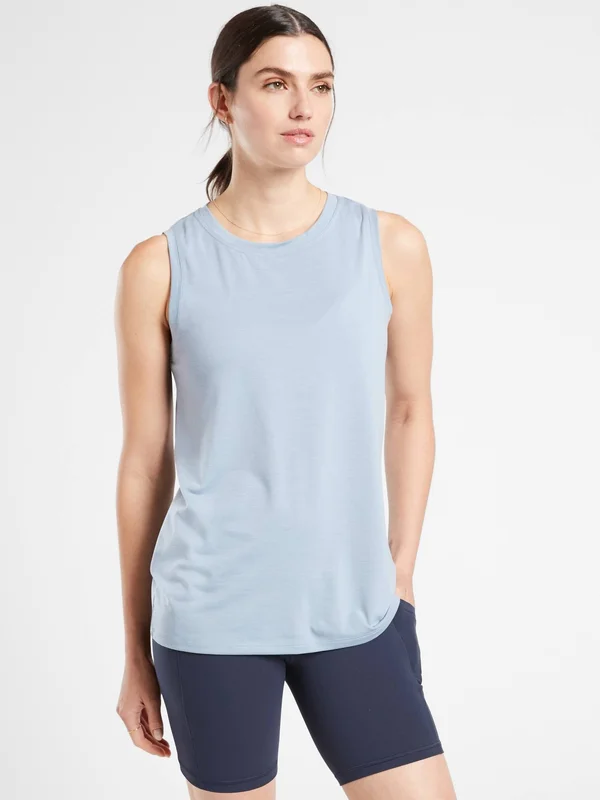 Athleta Women's Vital Tank 2.0 Blue Star Size Xs
