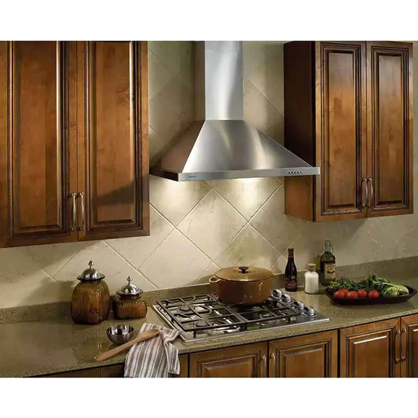 B5830SS - Broan 30x22 Wall Mount Chimney Range Hood, 450 CFM - Stainless Steel