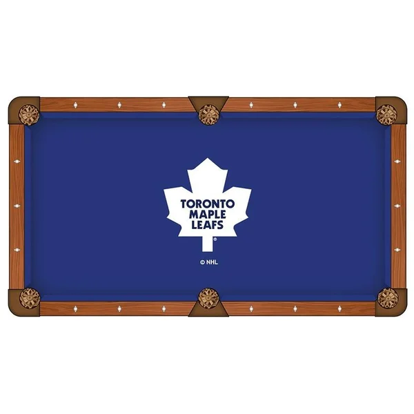 Holland Bar Stool 9' Toronto Maple Leafs Pool Table Cloth