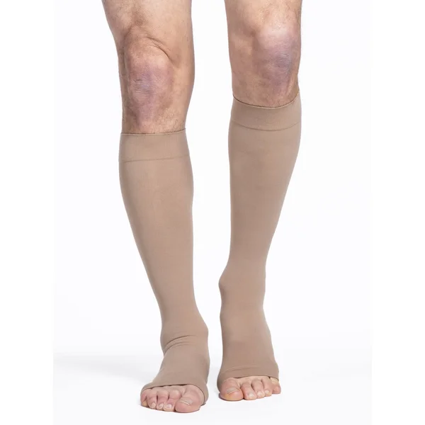 Sigvaris Cotton Knee High - Open Toe