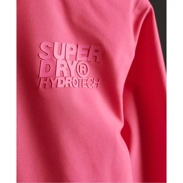 Superdry Essentials Harpa Waterproof Jacket - Pink - Casual Jackets