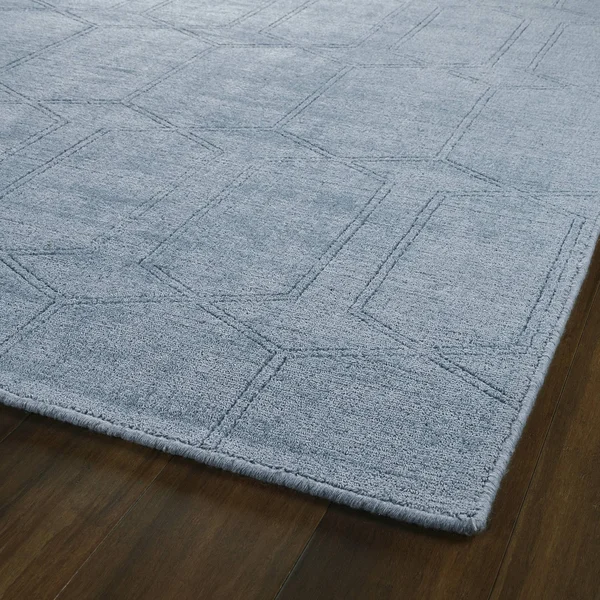 Kaleen Minkah MKH03-17 Blue Rug - 7 ft 6 in x 9 ft