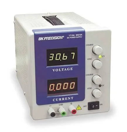 Bu0026K Precision Power Supplies - 0-60V, 0-2A Analog Bu0026K DC Power Supply, Part #1711A