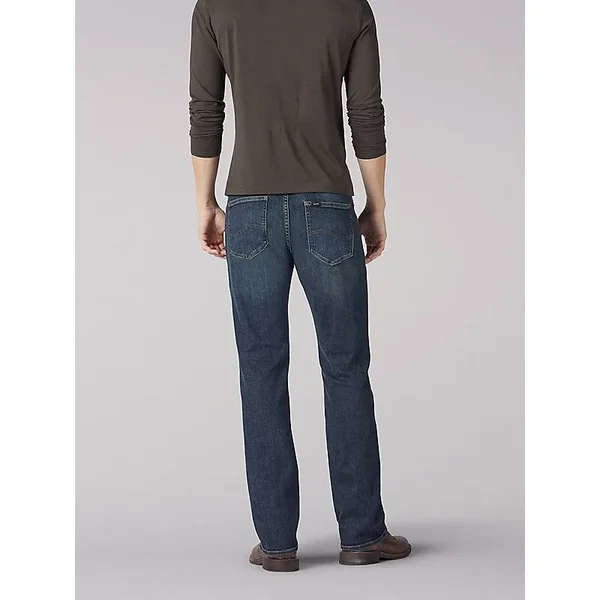 Lee Men's Extreme Motion Bootcut Jean, Size: 33X29, Blue
