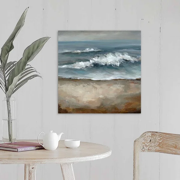 Tears from The Sea - Canvas Wall Art, 20x20, Great Big Canvas