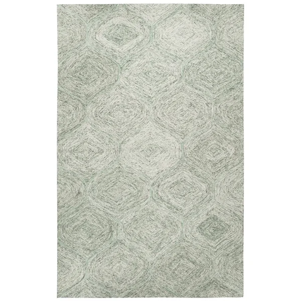 London Blue 8& x 10& Hand-Tufted Rug- LD1007