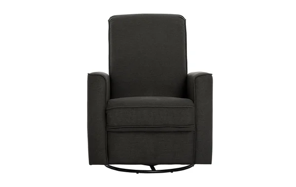 Evolur Raleigh Basic Glider - Recliner, Rocker Charcoal