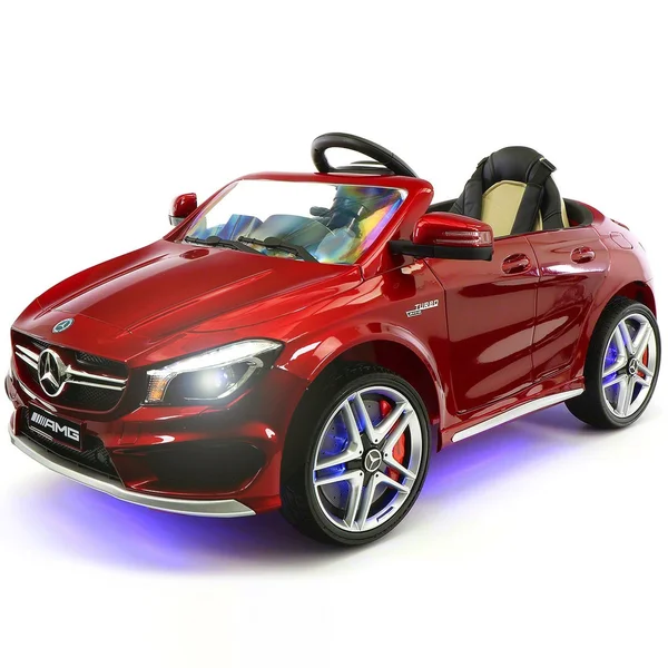 Mercedes CLA45 AMG Ride on Car - Fire Red