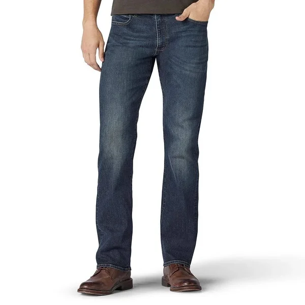 Lee Men's Extreme Motion Bootcut Jean, Size: 33X29, Blue