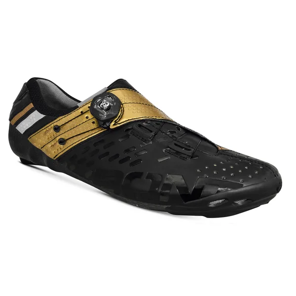 Bont Helix Road Shoe EU 46.5 Black/Gold Cycling Shoes