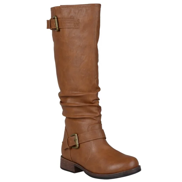 Journee Collection Women's Stormy Boot - Color: Tan, Size: 7