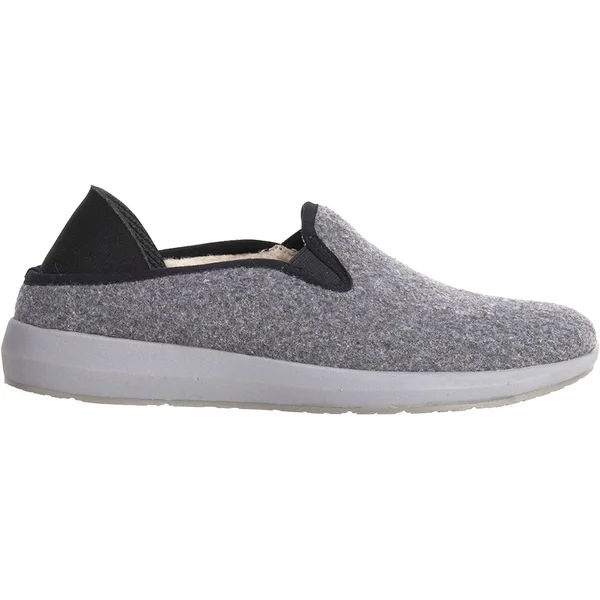 Earth Women's Guru Slip-On, Size: 9.5, Light Grey Wool