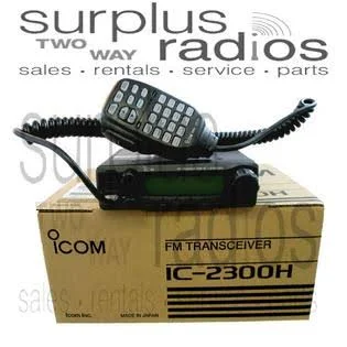 Icom New Icom IC-2300H 05 VHF 144-148MHz 2m 65W Mobile Ham Radio 207 Channel