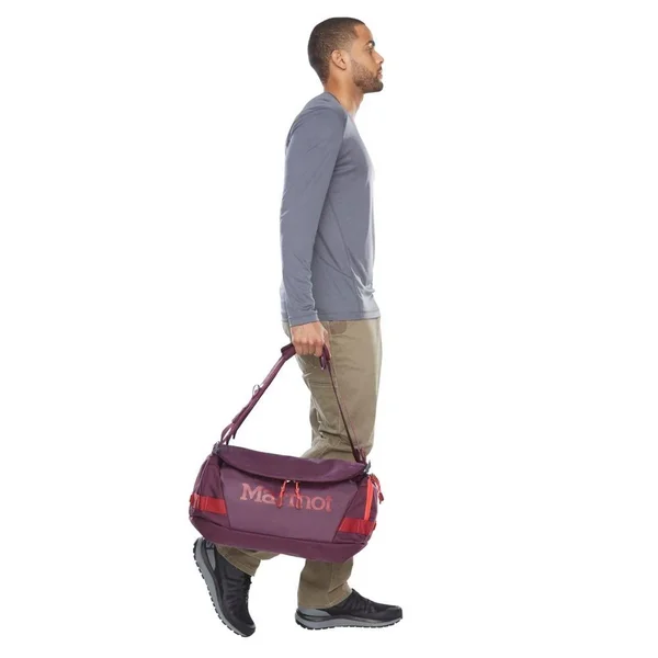 Marmot Long Hauler Duffel Bag - Dark Charcoal/Blue Tint, Small