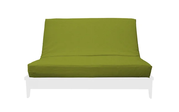 Ibiza Kiwi Suede Texture Futon Cover by Prestige