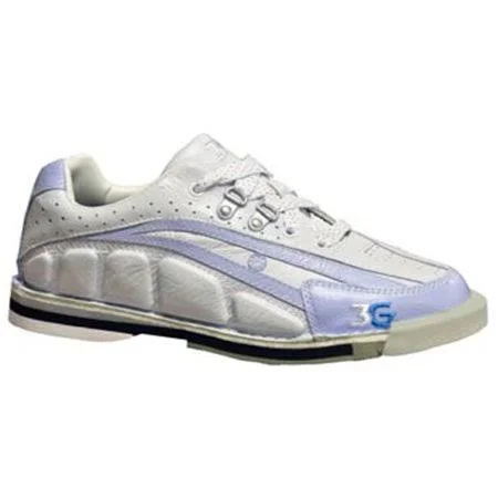 3G Ladies Tour Ultra Bowling Shoes Left Hand- Periwinkle/Ivory, Size: 5.5, Blue