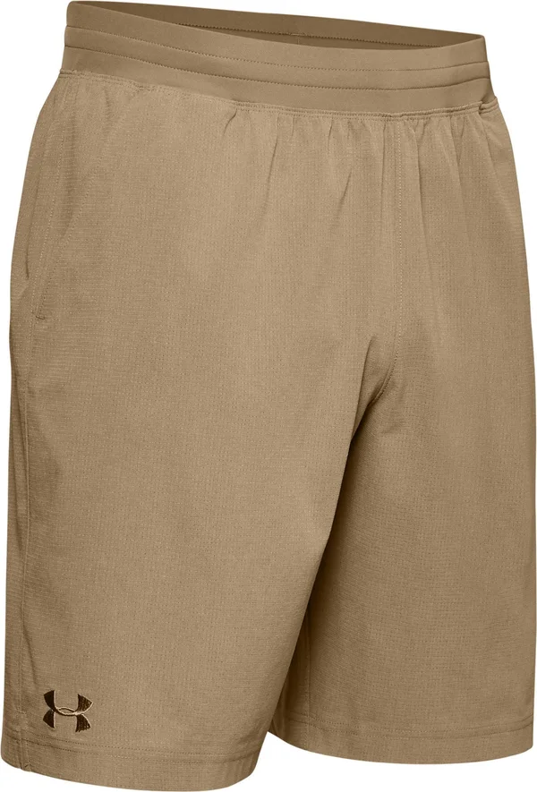 Under Armour Men's Motivator Vented Coach&s Shorts - Brown, 5XL