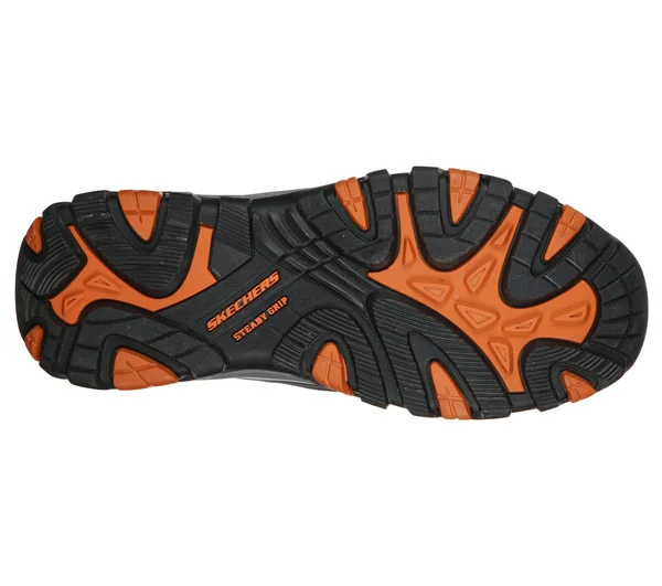 Skechers Relaxed Fit: Pine Trail - Midline Black/Charcoal - Size 7.0