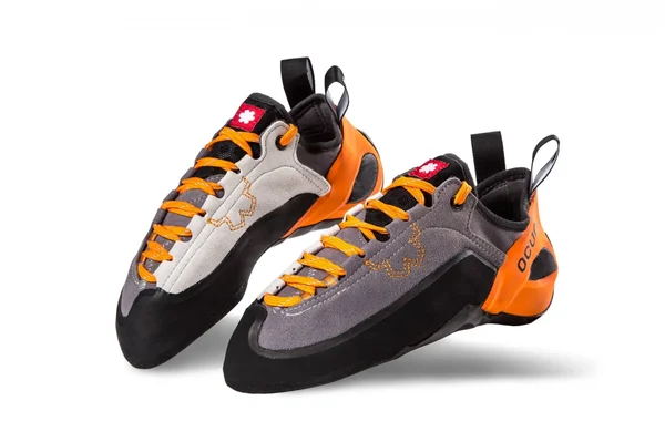 Ocun Jett Lu Climbing Shoes - Orange/Grey - 11.5