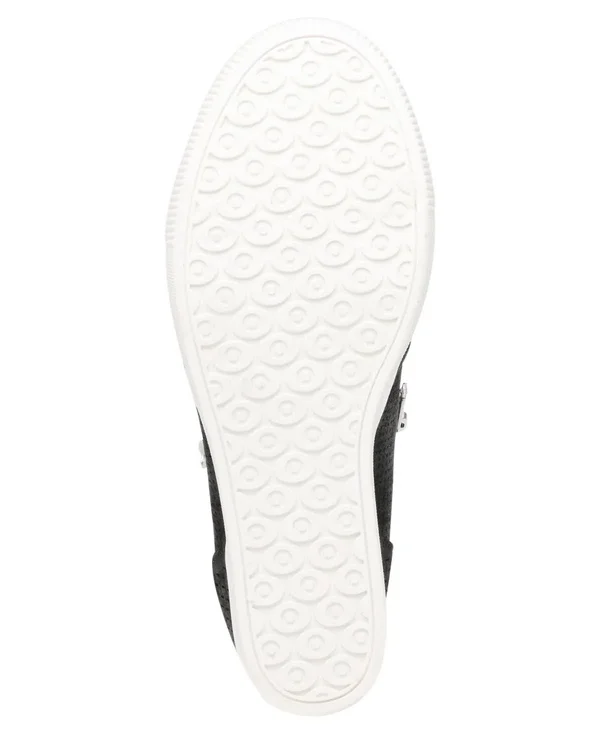 DV Dolce Vita Krissa Perforated Wedge Sneakers - Soft Gold