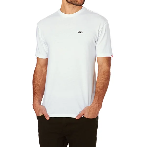Vans Left Chest Logo Tee - White