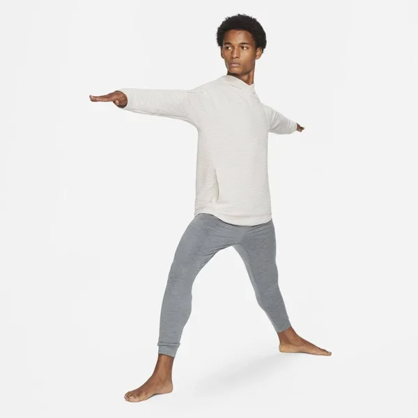 Nike Yoga Nomad Men's Pullover Hoodie in White, Size: 2XL, CZ2219-072