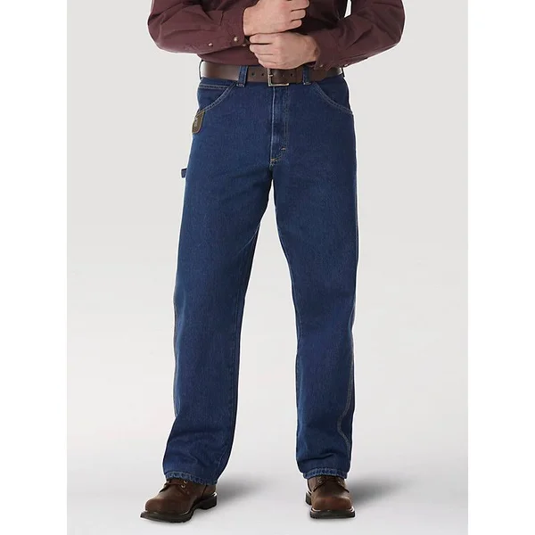 Wrangler Men's Riggs Workwear Work Horse Jean (58x30 Antique Indigo)