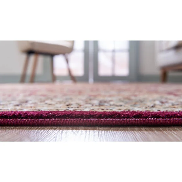 Unique Loom Voyage Red 5 ft. x 8 ft. Area Rug
