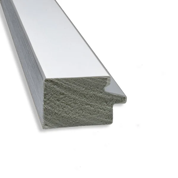 Amanti Art Medium Rectangle Satin White Silver Casual Mirror (35.12 in. H x 45.12 in. W)