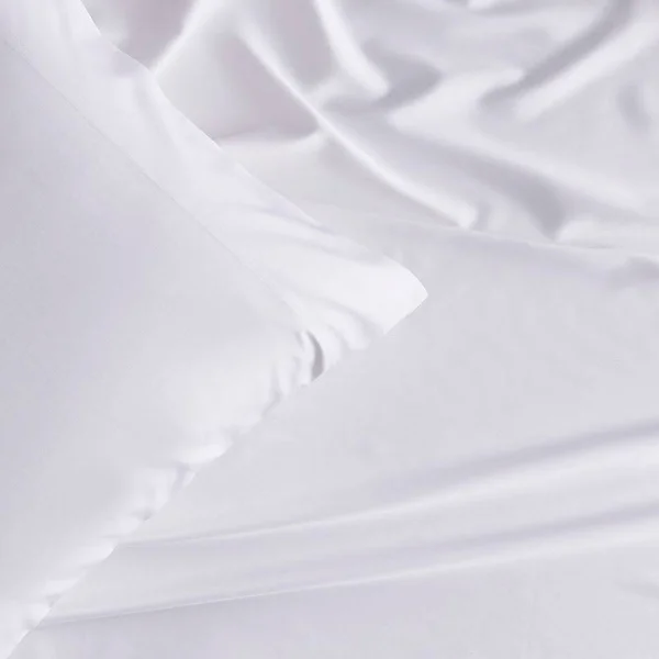 Company Cotton Bamboo Sateen Sheet Set - Tarragon - Green, Size Full, The Company Store