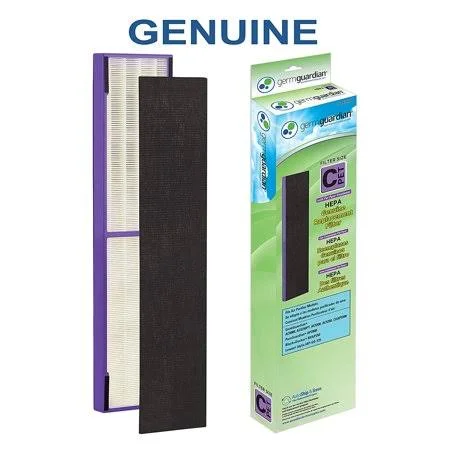 GermGuardian Air Purifier Filter FLT5250PT Genuine HEPA Pet Pure Replacement Filter C Pet for Ac5000 - Ac5000e, Ac5250pt, Ac5350b