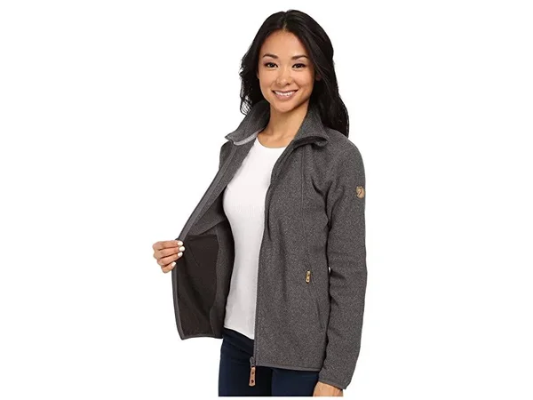 Fjallraven - Women's Stina Fleece - Dark Grey, Large