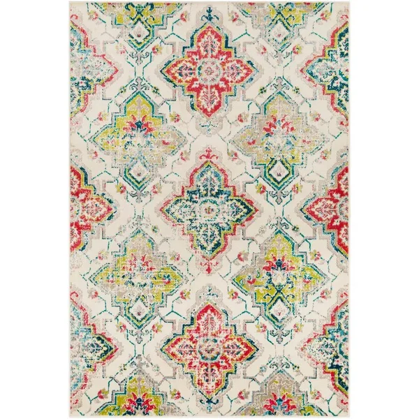 Walmart Steffen Cream Bohemian 8&10 inch x 12&10 inch Area Rug