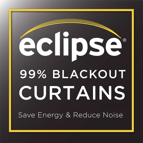 Eclipse Thermal Blackout Patio Door Curtain Panel - Gray