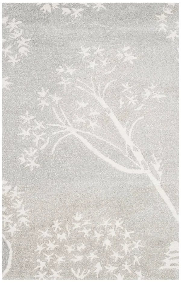 Safavieh Bella Rug BEL131 Slate, Ivory 2& 6x22 x 4& 0x22
