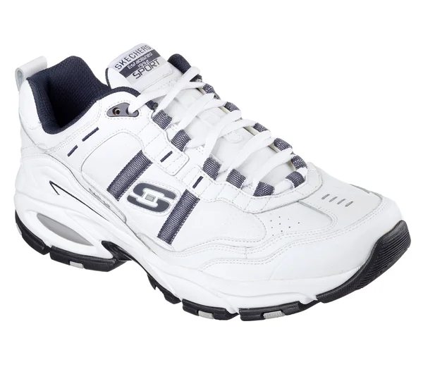 Skechers Men's Vigor 2.0 Serpentine, White/Navy