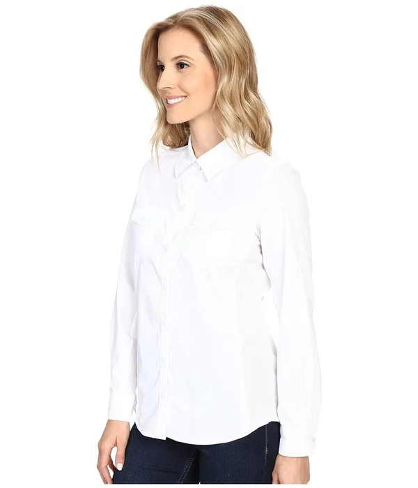 Marmot Women's Annika Long-Sleeve Shirt - White, Xs