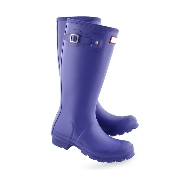 Hunter Big Kids& Original Rain Boots: Blue 5 - JFT7000RMA-ELT