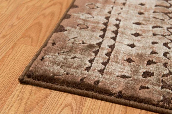 63x22 x 84x22 Light Brown Polypropylene, Polyester Area Rug