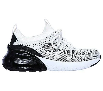 Skechers Women's Skech-Air Stratus Athletic Shoes White/Black 10.0