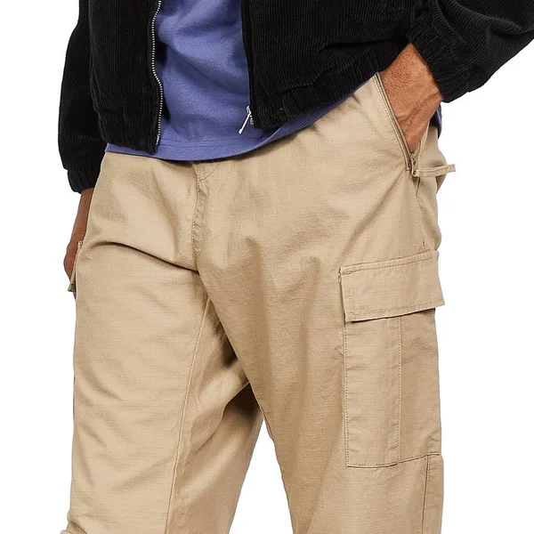 Carhartt WIP Cargo Jogger L, Beige, Leather (Rinsed)