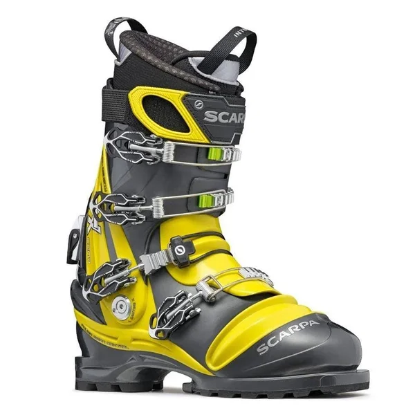 Scarpa TX Comp Telemark Boot Anthracite/Acid Green, 28.5