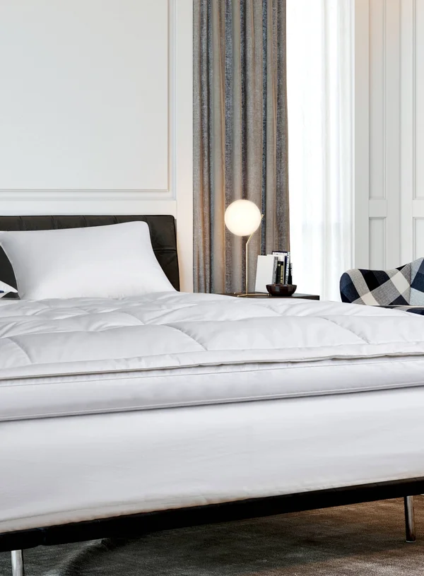 Serta 2x22 Feather and Down Fiber Top Featherbed - Queen - White