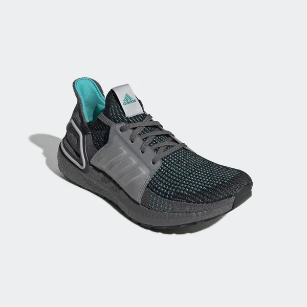 ADIDAS Men's UltraBOOST 19 Running Shoes - Grey, Size 9.5